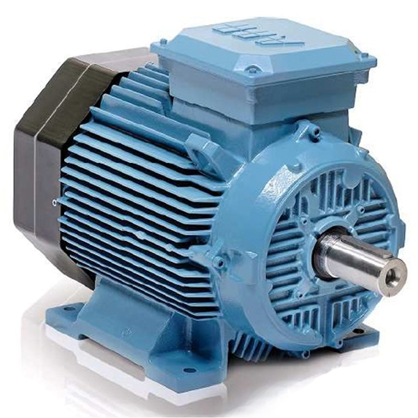 Higher efficient PM-VSD motor, IE3/IE4, IP55, SF.1.2, TEFC standard applied for compressor.